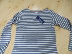 t shirt/Breton Stripe/streep/Blauw/longsleeve/Zomer shirt, Nieuw, Blauw, Maat 38/40 (M), Ophalen of Verzenden