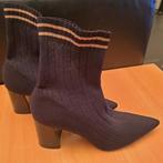 Marccain zwarte soklaarsjes maat 37, Zwart, Lage of Enkellaarzen, Ophalen of Verzenden, Zo goed als nieuw