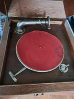 Pathefoon met een aantal 78 toeren platen, Antiek en Kunst, Ophalen of Verzenden