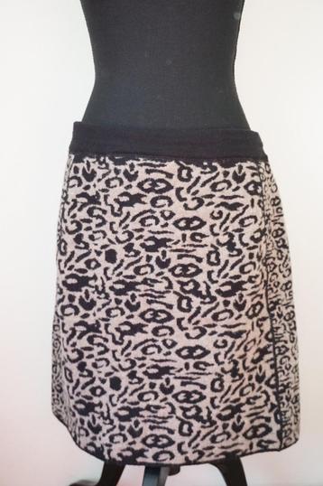 CLAUDIA STRATER Geweldige Grijze Panterprint Rok 40 L/M beschikbaar voor biedingen