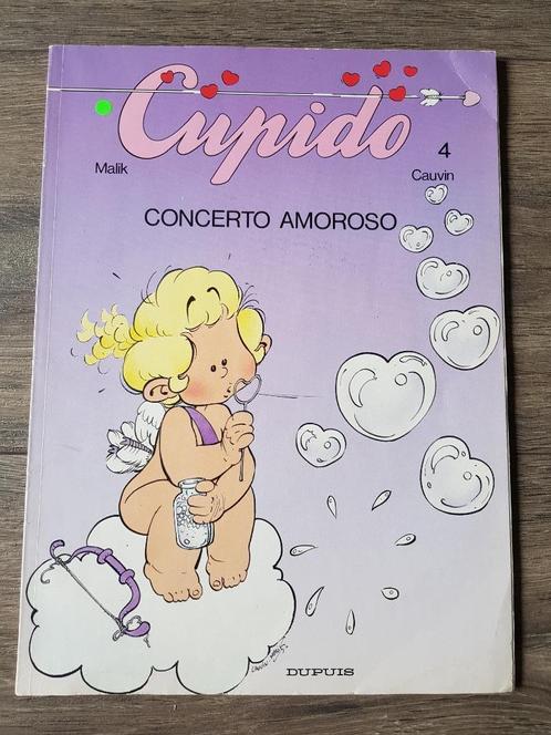 Stripboek Cupido nr. 4 : Concerto Amoroso / Malik en Cauvin, Boeken, Stripboeken, Gelezen, Eén stripboek, Ophalen of Verzenden