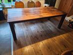 Teakhouten eettafel, Huis en Inrichting, Gebruikt, Teakhout, 200 cm of meer, Vijf personen of meer