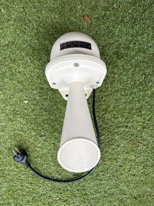 Grothe luide hoorn 220 volt, Verzamelen, Merken en Reclamevoorwerpen, Zo goed als nieuw, Gebruiksvoorwerp, Ophalen of Verzenden