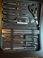 Messenset compleet nieuw, Huis en Inrichting, Keuken | Bestek, Ophalen of Verzenden, Zo goed als nieuw, Rvs of Chroom