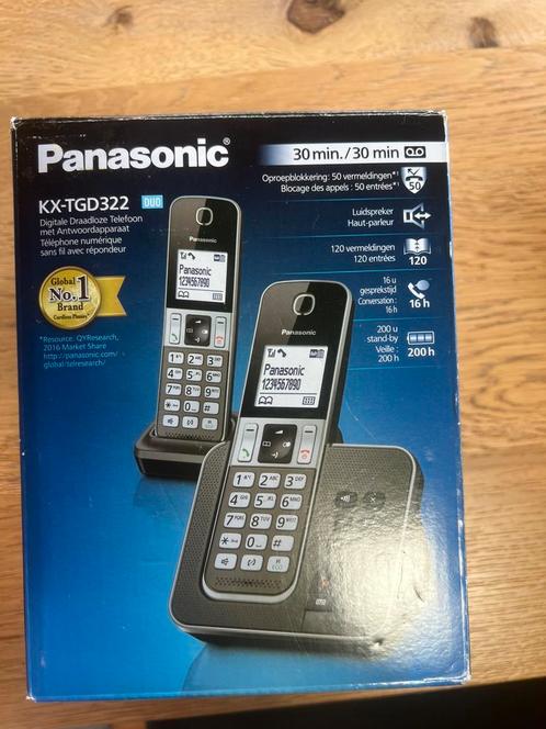 Panasonic KX-TGD322, Telecommunicatie, Vaste telefoons | Handsets en Draadloos, Nieuw, Ophalen of Verzenden
