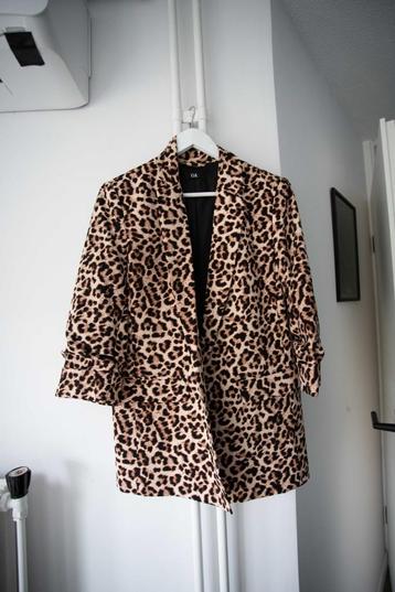 Blazer met panterprint C&A maat 40, als nieuw beschikbaar voor biedingen