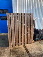 Tuinpoort  met stalen frame, Tuin en Terras, Schuttingen, Gebruikt, Minder dan 3 meter, Ophalen of Verzenden, Minder dan 1 meter