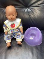 Babyborn met potje, Ophalen of Verzenden, Zo goed als nieuw, Babypop