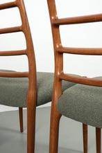4 Refurbished Model 82 Møller stoelen van Noels Otto Moller, Ophalen, Hout, Overige kleuren, Zo goed als nieuw