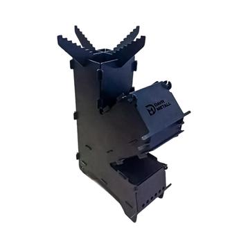 Raketkachel Hout Rocket Stove 30x9x20 cm van 2 mm Staal beschikbaar voor biedingen
