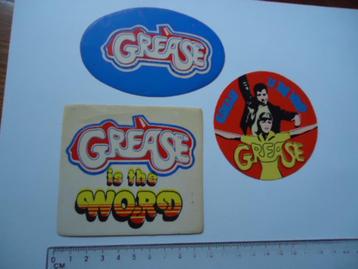 sticker oud Grease film 1978 strip pop travolta word dans 3x beschikbaar voor biedingen