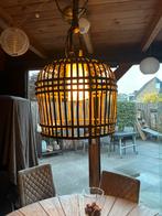 Riviera maison lamp, Huis en Inrichting, Lampen | Hanglampen, Ophalen of Verzenden, Zo goed als nieuw, Hout, Minder dan 50 cm