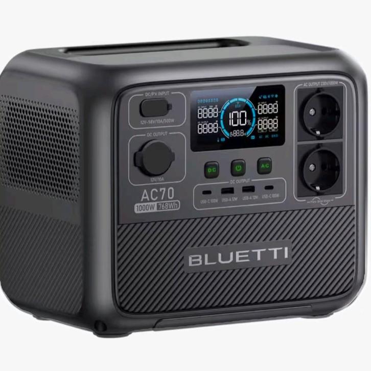 Powerstation/krachtcentrale 1000W /768WH noodstroom camping, Caravans en Kamperen, Camper-accessoires, Nieuw, Ophalen of Verzenden