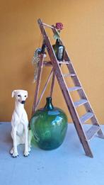 Brocante Vintage Schilderstrap Houten Trap, Antiek en Kunst, Ophalen
