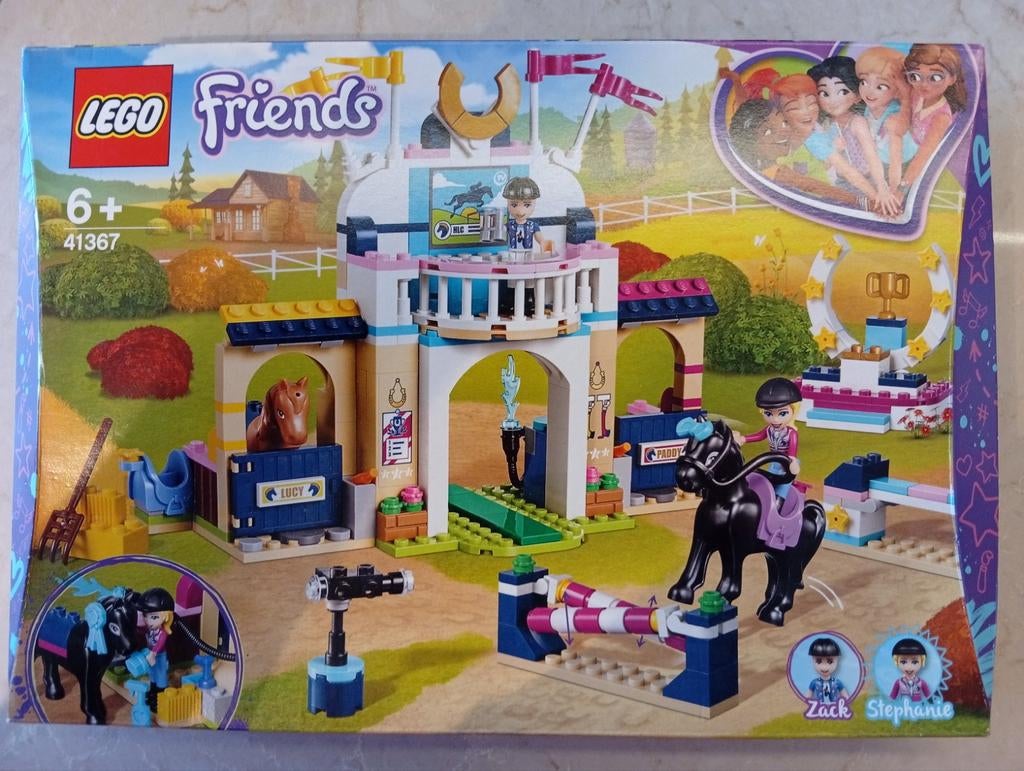 Lego friends Stephanie's paardenconcours 41367, Ophalen of Verzenden, Nieuw, Complete set, Lego