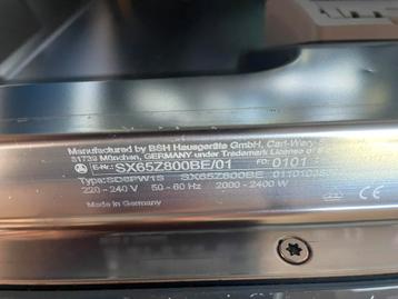 Siemens inbouw vaatwasser SX657800BE XXL studioline 2021 beschikbaar voor biedingen