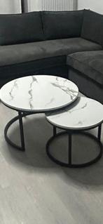 Salontafeltje, Ophalen, Zo goed als nieuw, Rond, Minder dan 50 cm