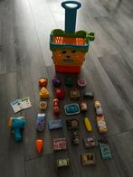 Kinder supermarkt set met wagentje + scanner, Ophalen, Zo goed als nieuw