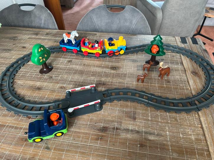 Treinset 1-2-3 Playmobil, Kinderen en Baby's, Speelgoed | Playmobil, Ophalen of Verzenden