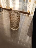 Glazen goud kleurige vaas Nieuw, Overige kleuren, Nieuw, Ophalen of Verzenden, Glas