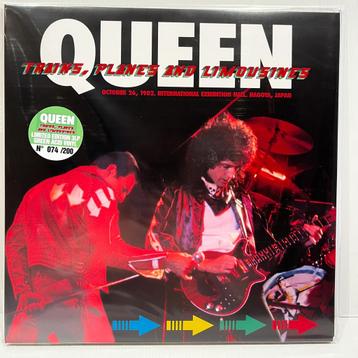 QUEEN - Trains, Planes, Limousines - Nagoya 1982 - 3LP groen beschikbaar voor biedingen