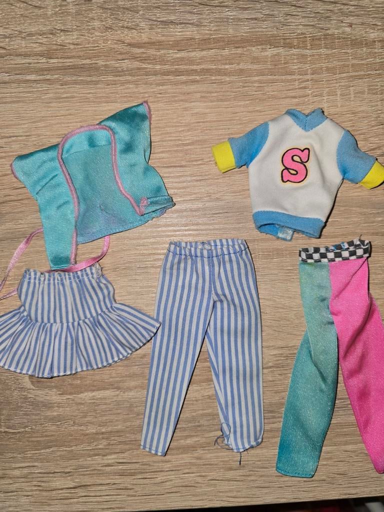 Barbie Skipper fashions 80s 90s mattel vintage, Ophalen of Verzenden, Gebruikt