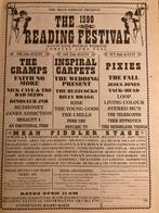 READING FESTIVAL 1990 A3 advertentie PIXIES Faith No More, Ophalen of Verzenden