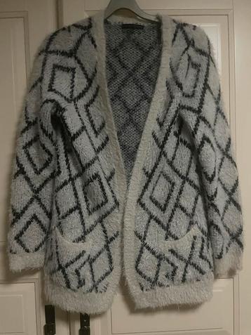 Mooi crème/zwart Atmosphere vest, maat 40/42 beschikbaar voor biedingen