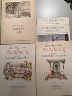 Anton Pieck kalender uit 1958 en wat boekjes, Ophalen of Verzenden, Gebruikt