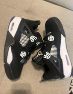 Jordan 4 retro white thunder, Verzenden, Nieuw, Zwart