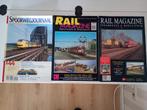 Diverse trein tijdschriften (NL en Duits), Ophalen, Gebruikt, Trein, Boek of Tijdschrift
