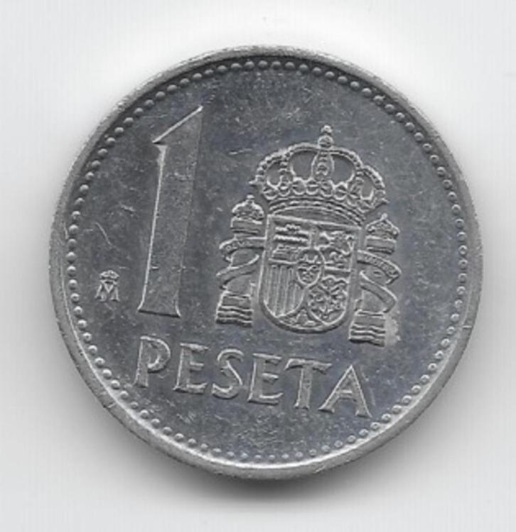 Spanje 1 peseta 1988 KM# 821, Postzegels en Munten, Munten | Europa | Niet-Euromunten, Losse munt, Overige landen, Verzenden