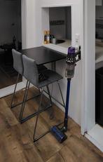 Klaptafel zwartbruin IKEA BJURSTA optioneel met barkrukken, Ophalen, Zo goed als nieuw