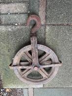 Katrol gietijzer, Antiek en Kunst, Antiek | Gereedschap en Instrumenten, Ophalen of Verzenden