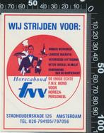 Sticker: FNV - Horecabond (2), Ophalen of Verzenden, Zo goed als nieuw, Bedrijf of Vereniging