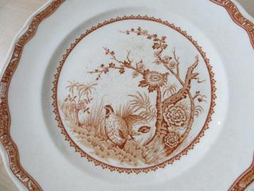 Quail/Furnivals/oude borden/Engeland/aardewerk/vintage beschikbaar voor biedingen