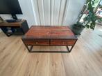 Mooie industriële salontafel, Huis en Inrichting, Ophalen, Minder dan 50 cm, Gebruikt, 50 tot 100 cm