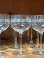Set van 6 Antieke Wijnglazen (totaal 3 sets), Ophalen of Verzenden
