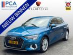 Audi A3 Sportback 35 TFSI Business edition Airco/Parkeersens, Stof, 4 cilinders, Blauw, Origineel Nederlands