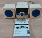 Akai micromedia radio dvd speler met usb port AMD02., Ophalen of Verzenden, Gebruikt, Speakers, Akai
