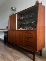 Mid Century Highboard, Huis en Inrichting, Kasten | Wandmeubels, Ophalen, Gebruikt, 200 cm of meer, Minder dan 150 cm