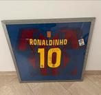 Gesigneerd Barcelona Shirt Ronaldinho + …., Verzamelen, Sportartikelen en Voetbal, Ophalen, Zo goed als nieuw, Buitenlandse clubs