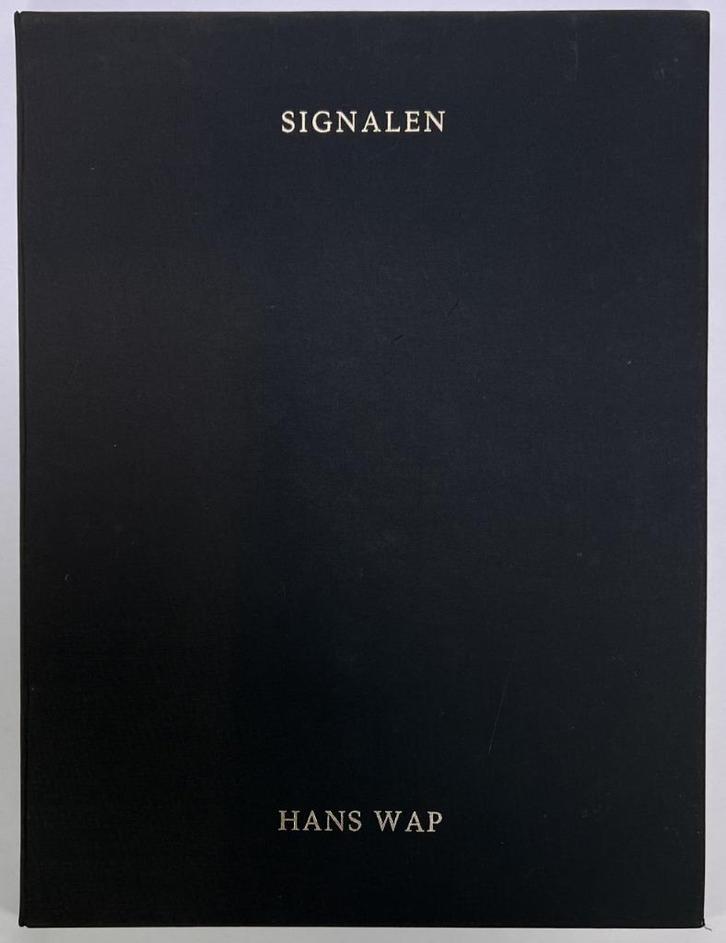 Map met zeefdrukken Hans Wap, "Signalen", 1991–1992, Antiek en Kunst, Kunst | Litho's en Zeefdrukken, Ophalen of Verzenden