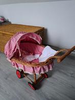 Vintage Poppenwagen met Pop, Ophalen of Verzenden