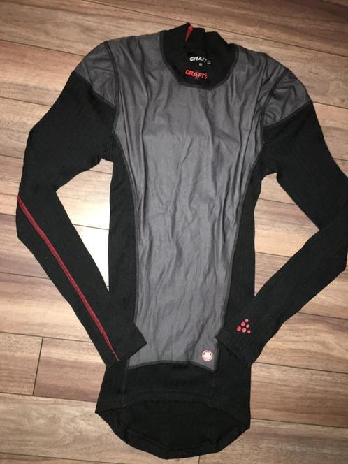 Craft Active Extreme Windstopper longsleeve Zwart/Lava mt XS, Sport en Fitness, Wielrennen, Nieuw, Kleding, Ophalen of Verzenden