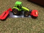 Deutz Agrotron met 2 Deutz Fahr maaiers ,Siku geen Britains, Hobby en Vrije tijd, Modelauto's | 1:32, Ophalen of Verzenden, Nieuw