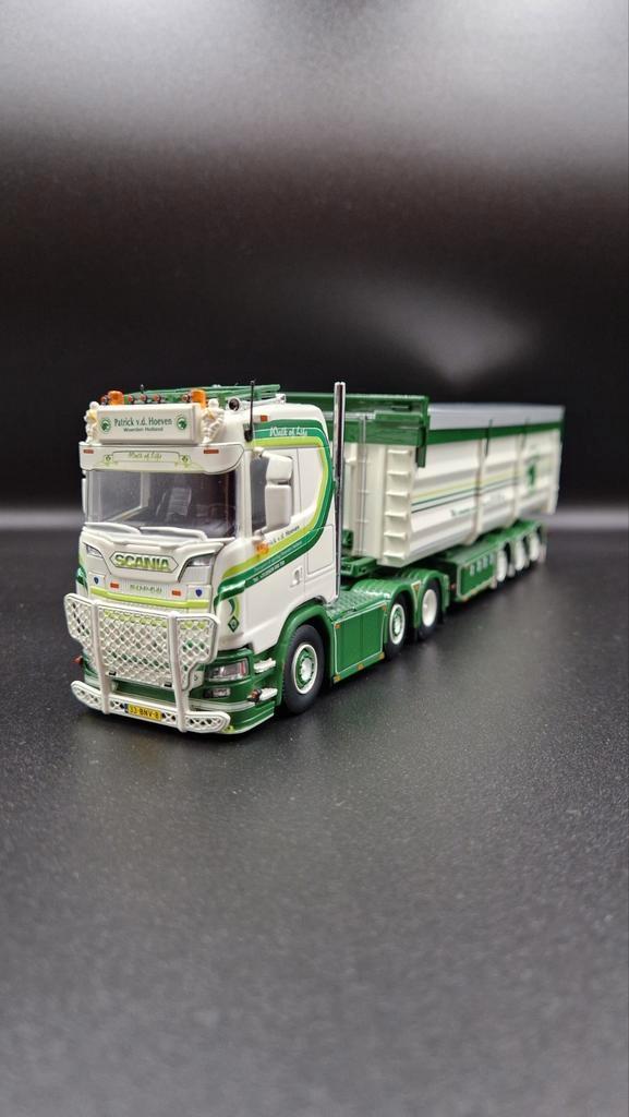 Tekno | Patrick vd Hoeven - Scania, Hobby en Vrije tijd, Modelauto's | 1:50, Zo goed als nieuw, Bus of Vrachtwagen, Tekno, Ophalen of Verzenden