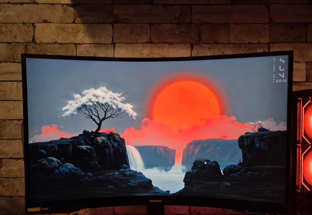 Samsung Odyssey G7 32 inch 240Hz Gaming Monitor, Computers en Software, Monitoren, Gaming, Gebruikt, In hoogte verstelbaar, VA