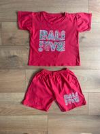 Rode shortama korte pyjama maat 116, Kinderen en Baby's, Kinderkleding | Maat 116, Ophalen of Verzenden, Gebruikt, Jongen, Nacht- of Onderkleding