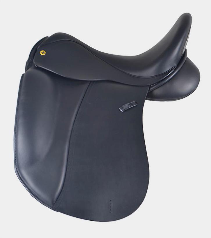 Zwart dressuurzadel Anatomica Octant G3 17.5", Dieren en Toebehoren, Paarden en Pony's | Zadels, Zo goed als nieuw, Dressuur, Ophalen